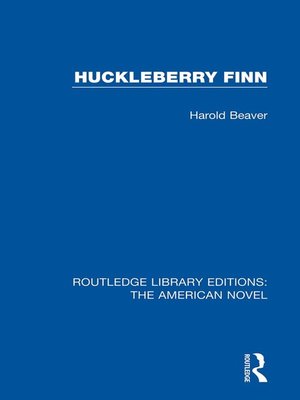 cover image of Huckleberry Finn